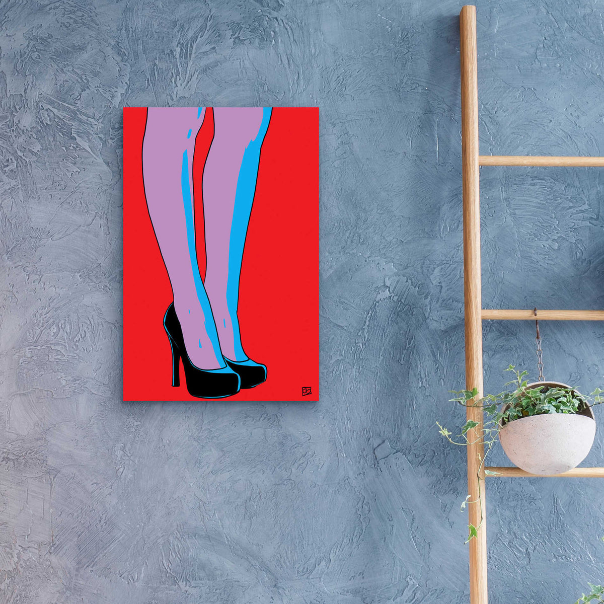 Epic Art 'Shoes IX' by Giuseppe Cristiano, Acrylic Glass Wall Art,16x24