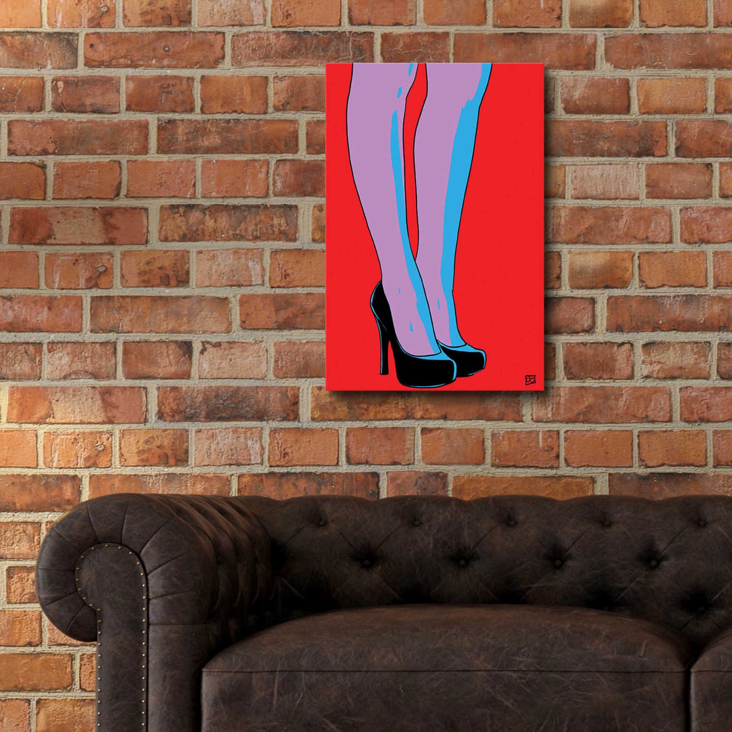 Epic Art 'Shoes IX' by Giuseppe Cristiano, Acrylic Glass Wall Art,16x24