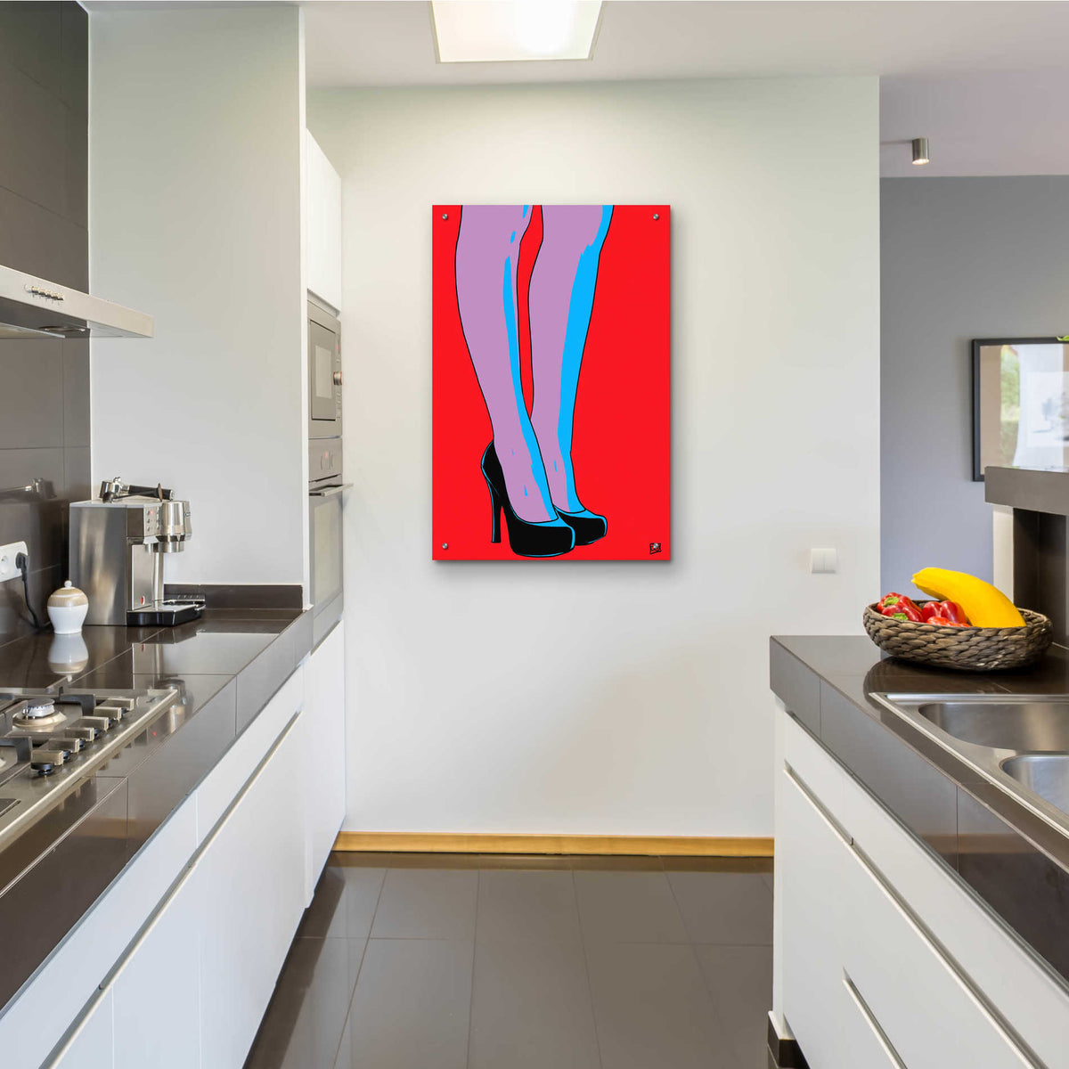Epic Art 'Shoes IX' by Giuseppe Cristiano, Acrylic Glass Wall Art,24x36