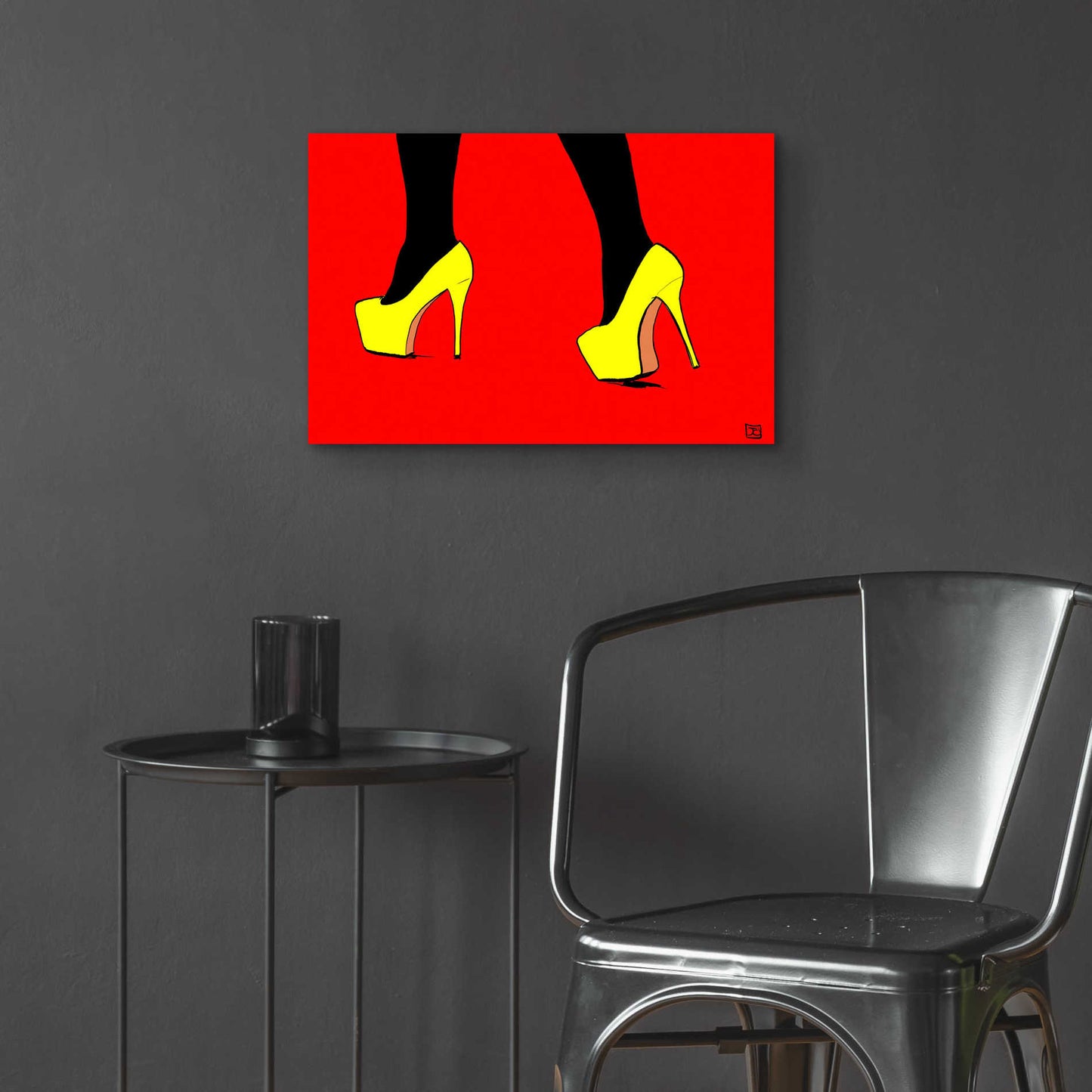 Epic Art 'Shoes VIII' by Giuseppe Cristiano, Acrylic Glass Wall Art,24x16