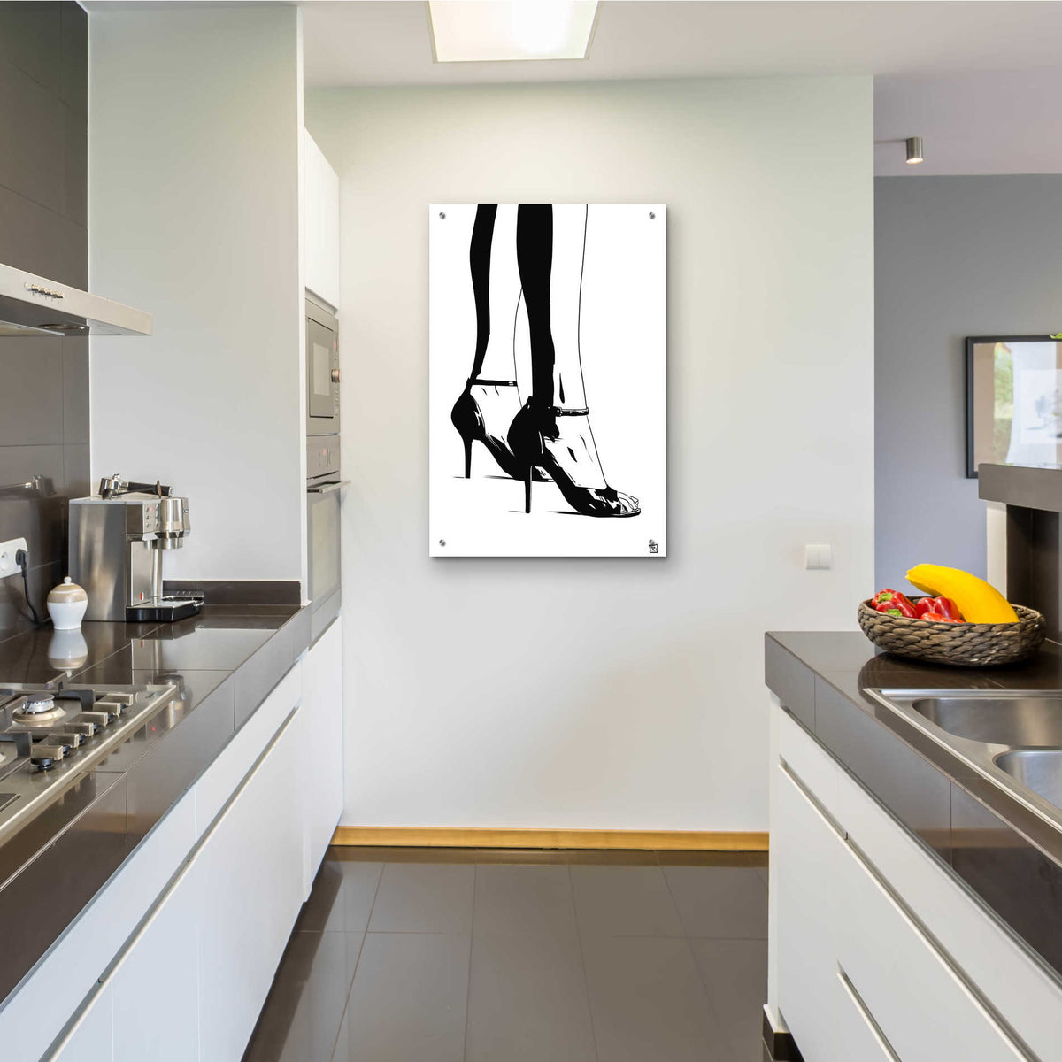 Epic Art 'Shoes X' by Giuseppe Cristiano, Acrylic Glass Wall Art,24x36