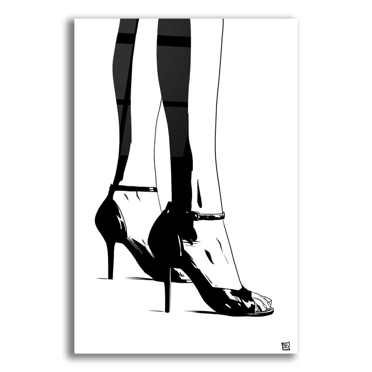 Epic Art 'Shoes X' by Giuseppe Cristiano, Acrylic Glass Wall Art