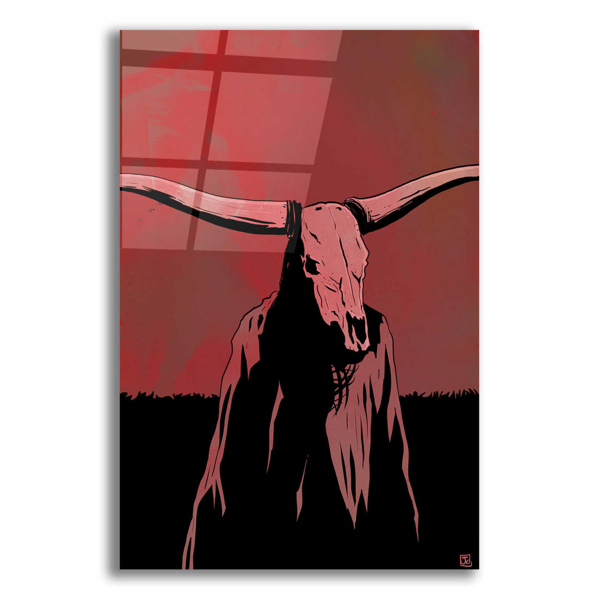 Epic Art 'Skull' by Giuseppe Cristiano, Acrylic Glass Wall Art