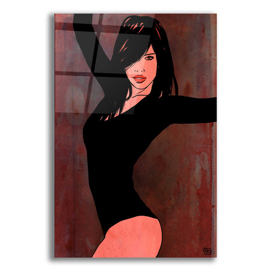 Epic Art 'Striking a Pose' by Giuseppe Cristiano, Acrylic Glass Wall Art