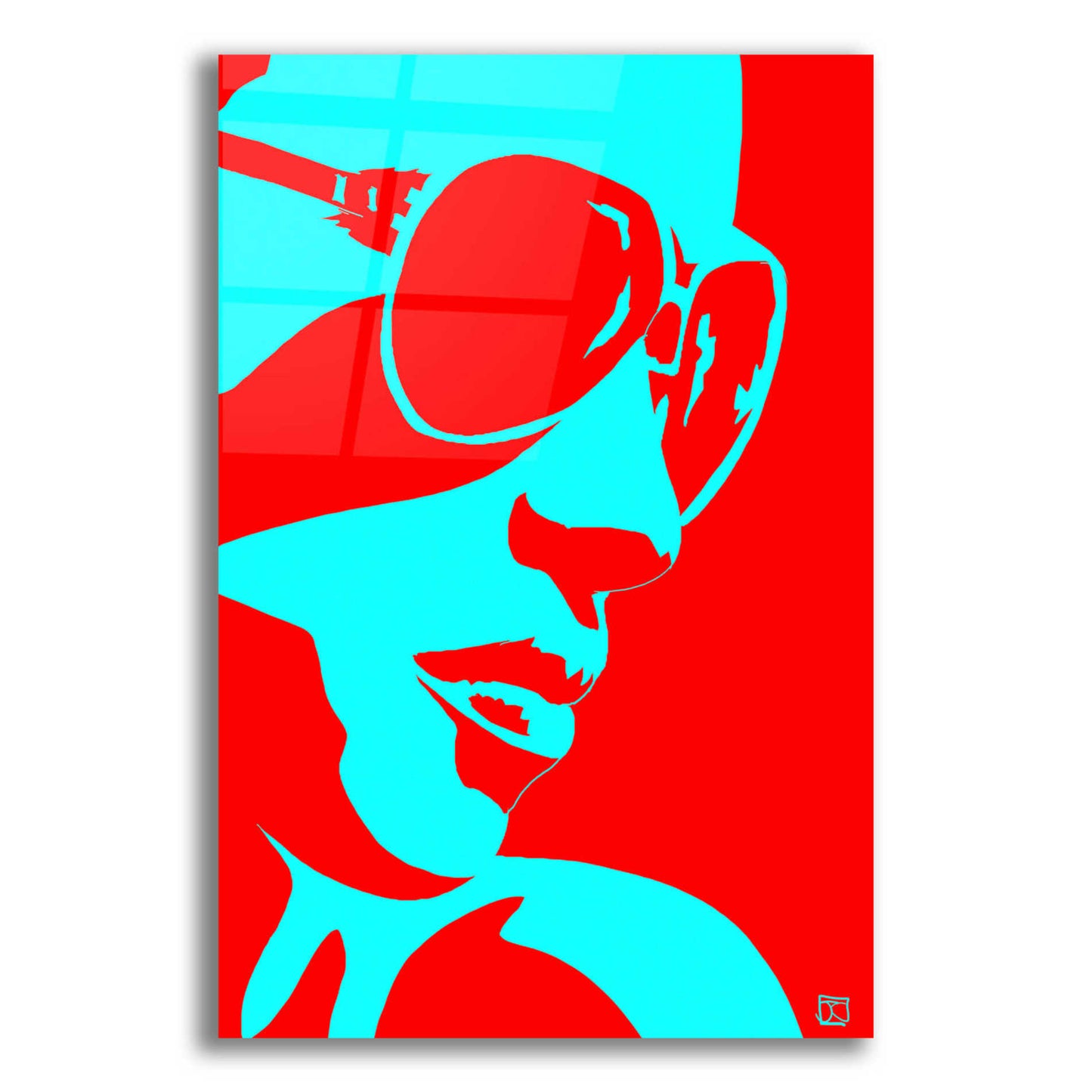 Epic Art 'Sunglasses' by Giuseppe Cristiano, Acrylic Glass Wall Art,16x24