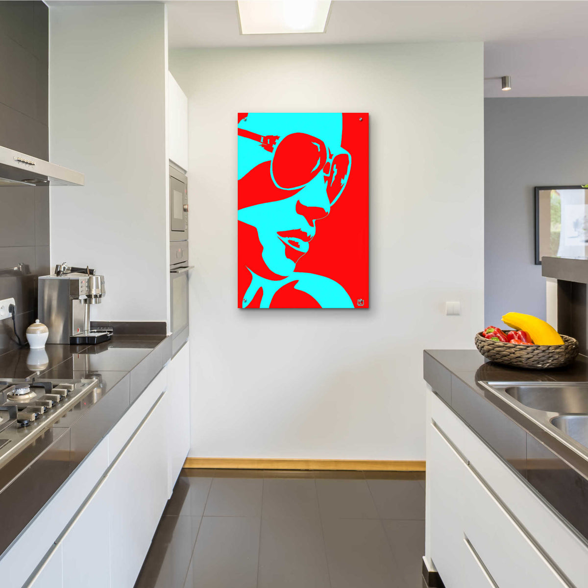 Epic Art 'Sunglasses' by Giuseppe Cristiano, Acrylic Glass Wall Art,24x36