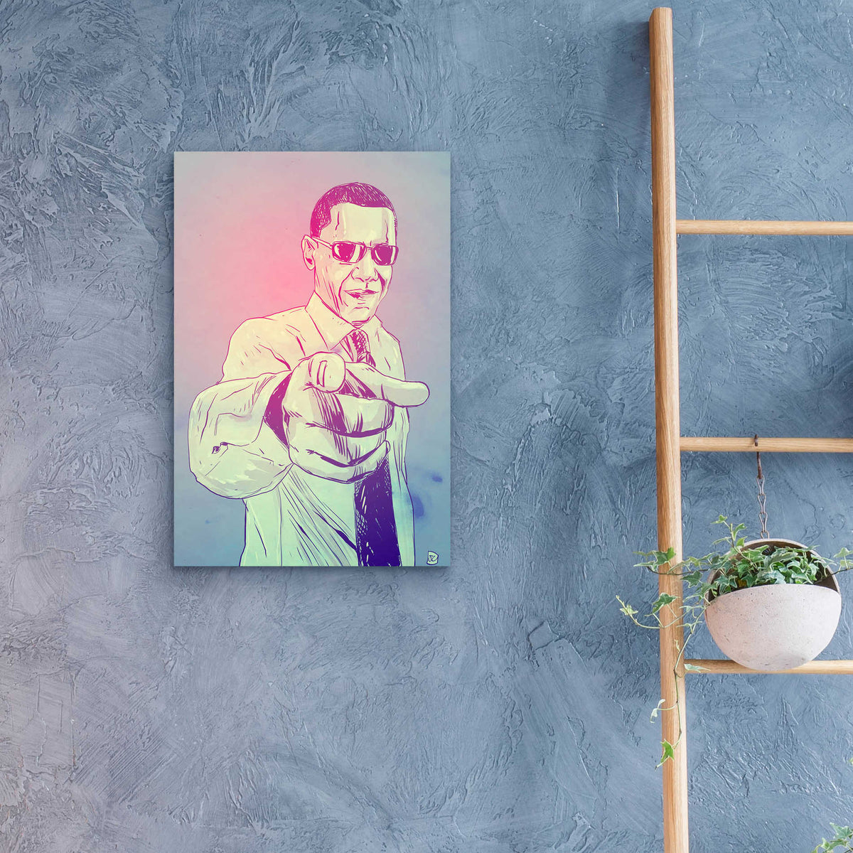 Epic Art 'Yes You Can' by Giuseppe Cristiano, Acrylic Glass Wall Art,16x24