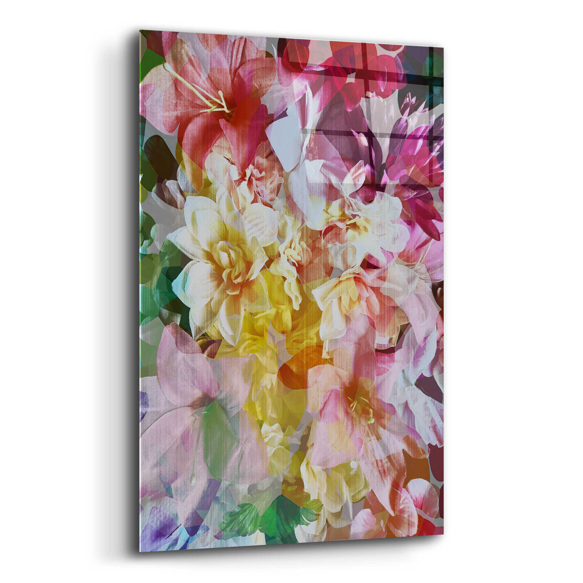 Epic Art 'Bloomin Babes' by Shandra Smith, Acrylic Glass Wall Art,12x16