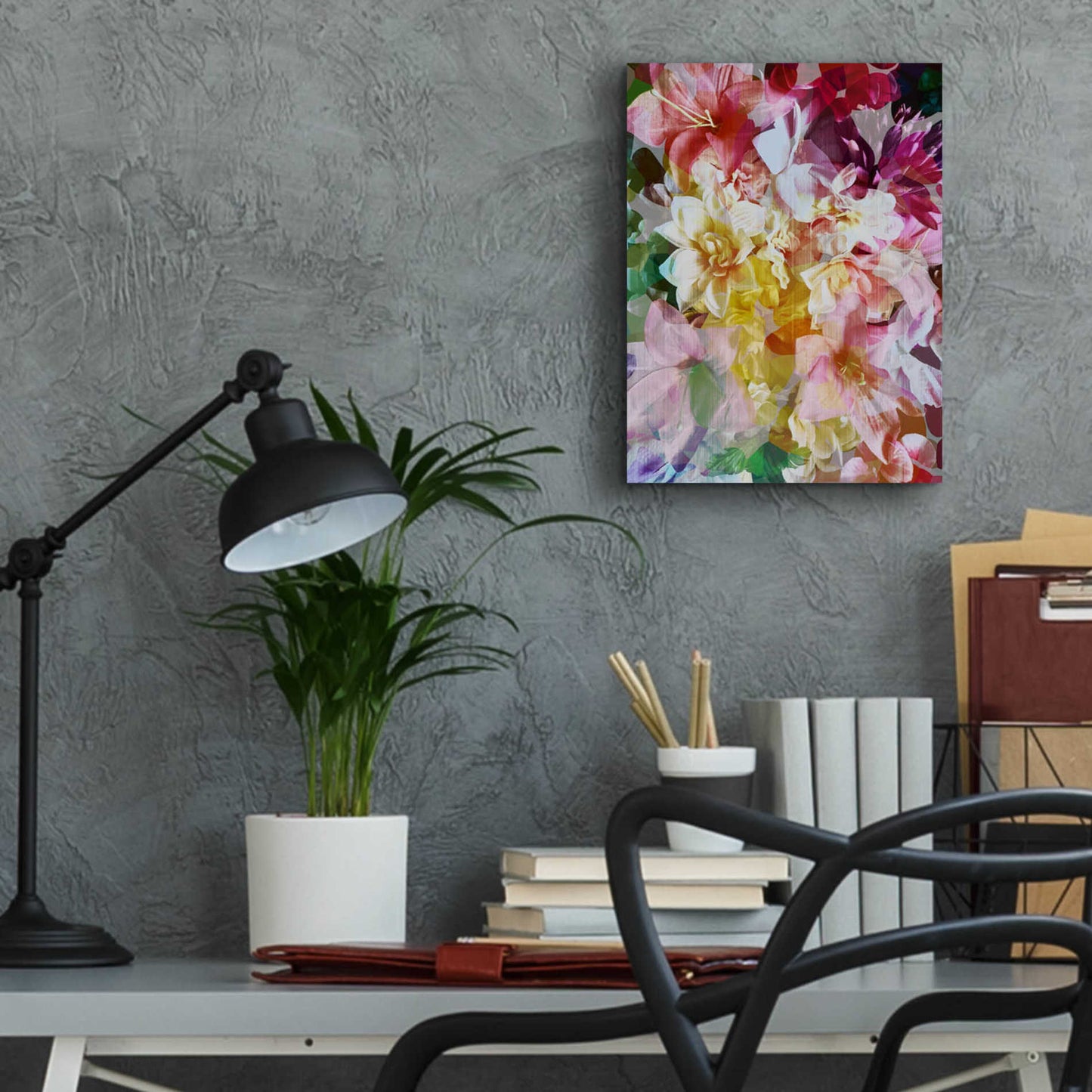 Epic Art 'Bloomin Babes' by Shandra Smith, Acrylic Glass Wall Art,12x16