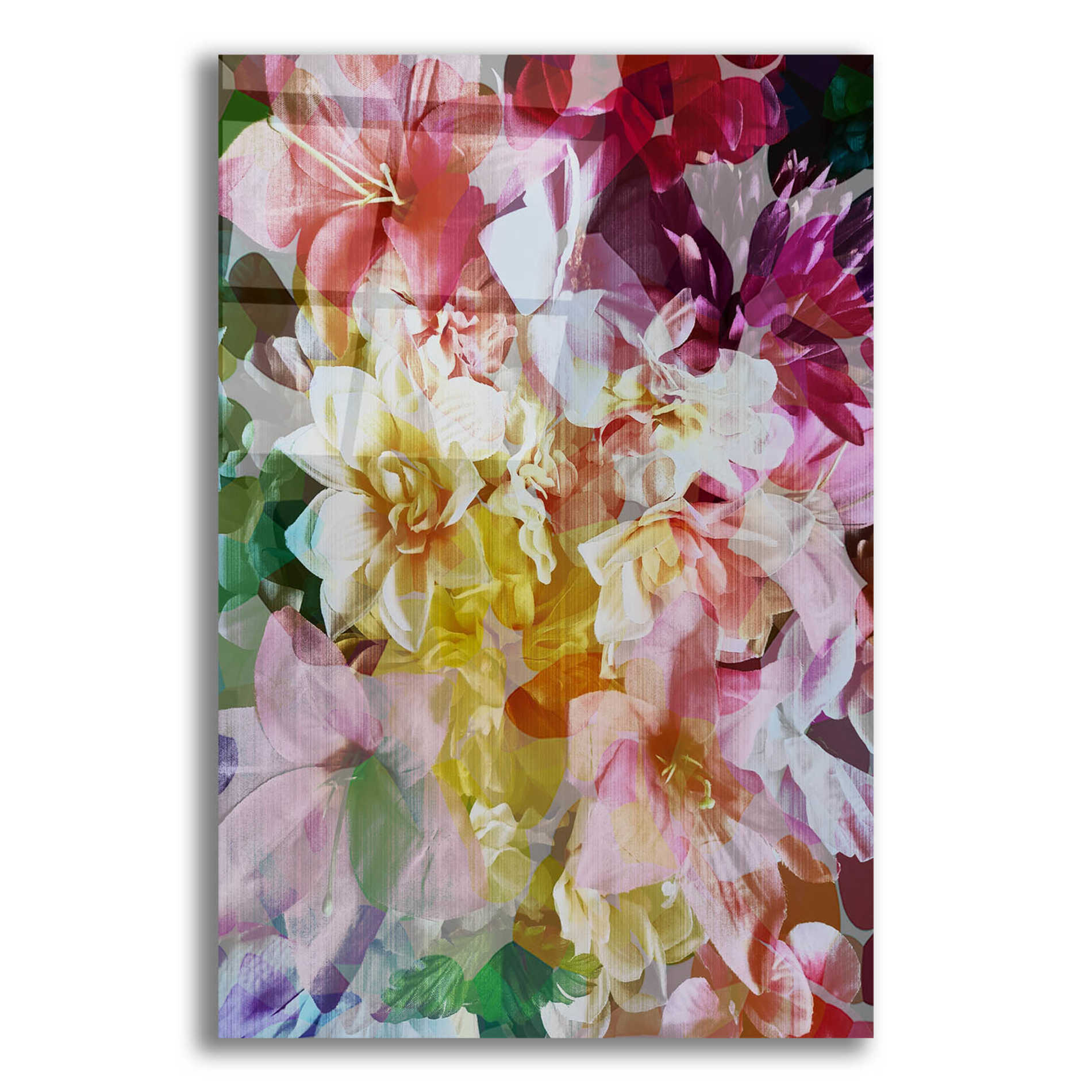 Epic Art 'Bloomin Babes' by Shandra Smith, Acrylic Glass Wall Art,12x16