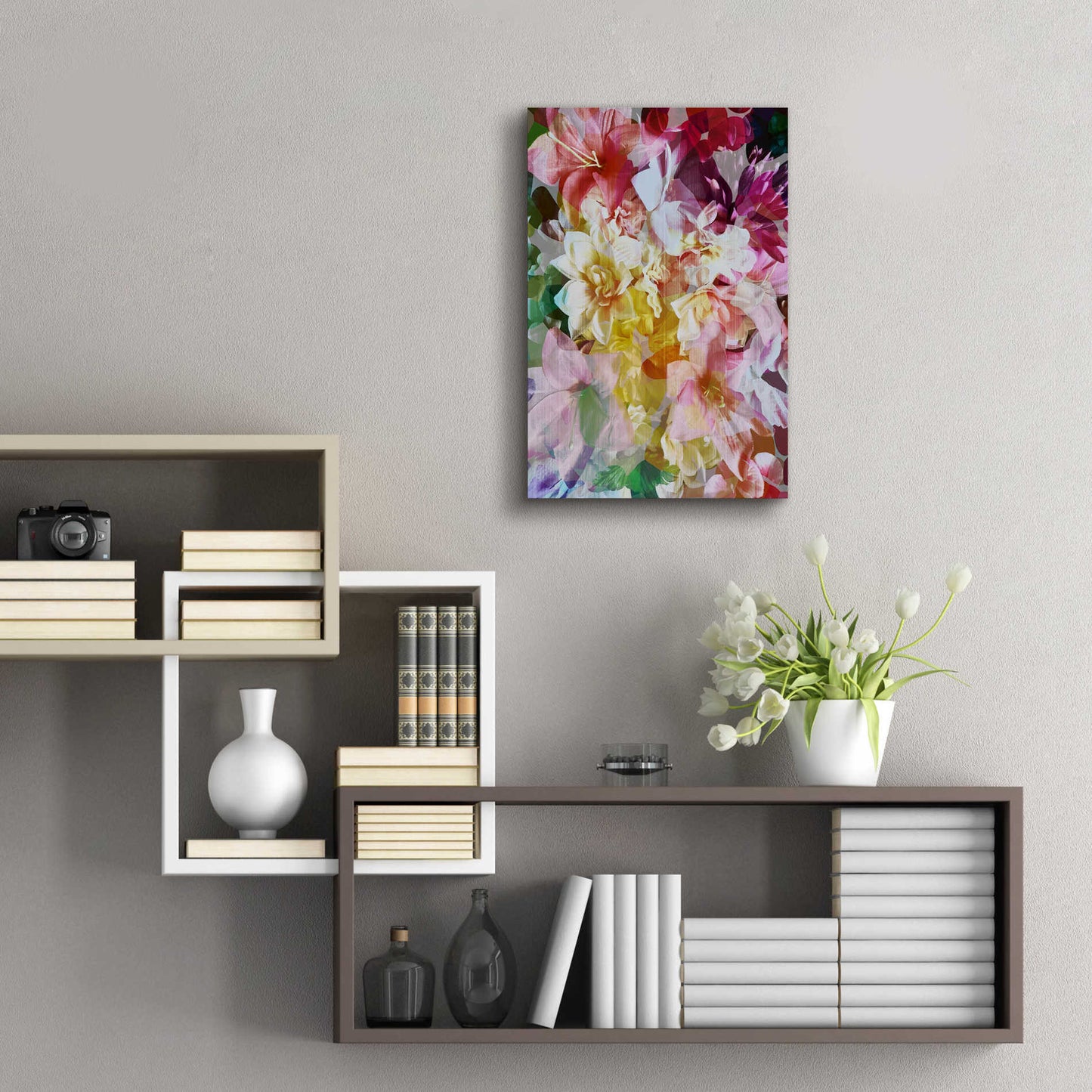 Epic Art 'Bloomin Babes' by Shandra Smith, Acrylic Glass Wall Art,16x24