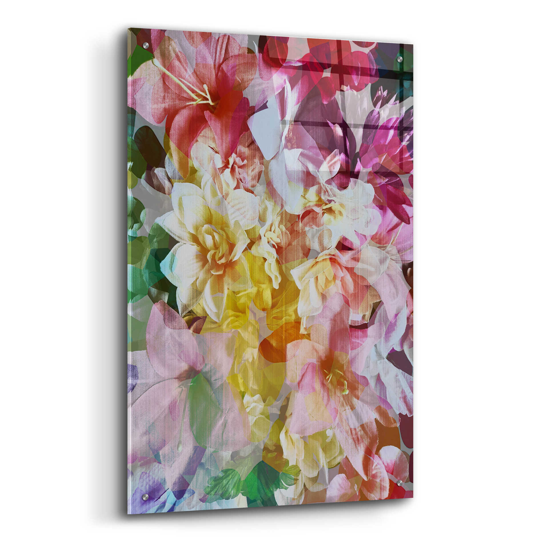 Epic Art 'Bloomin Babes' by Shandra Smith, Acrylic Glass Wall Art,24x36