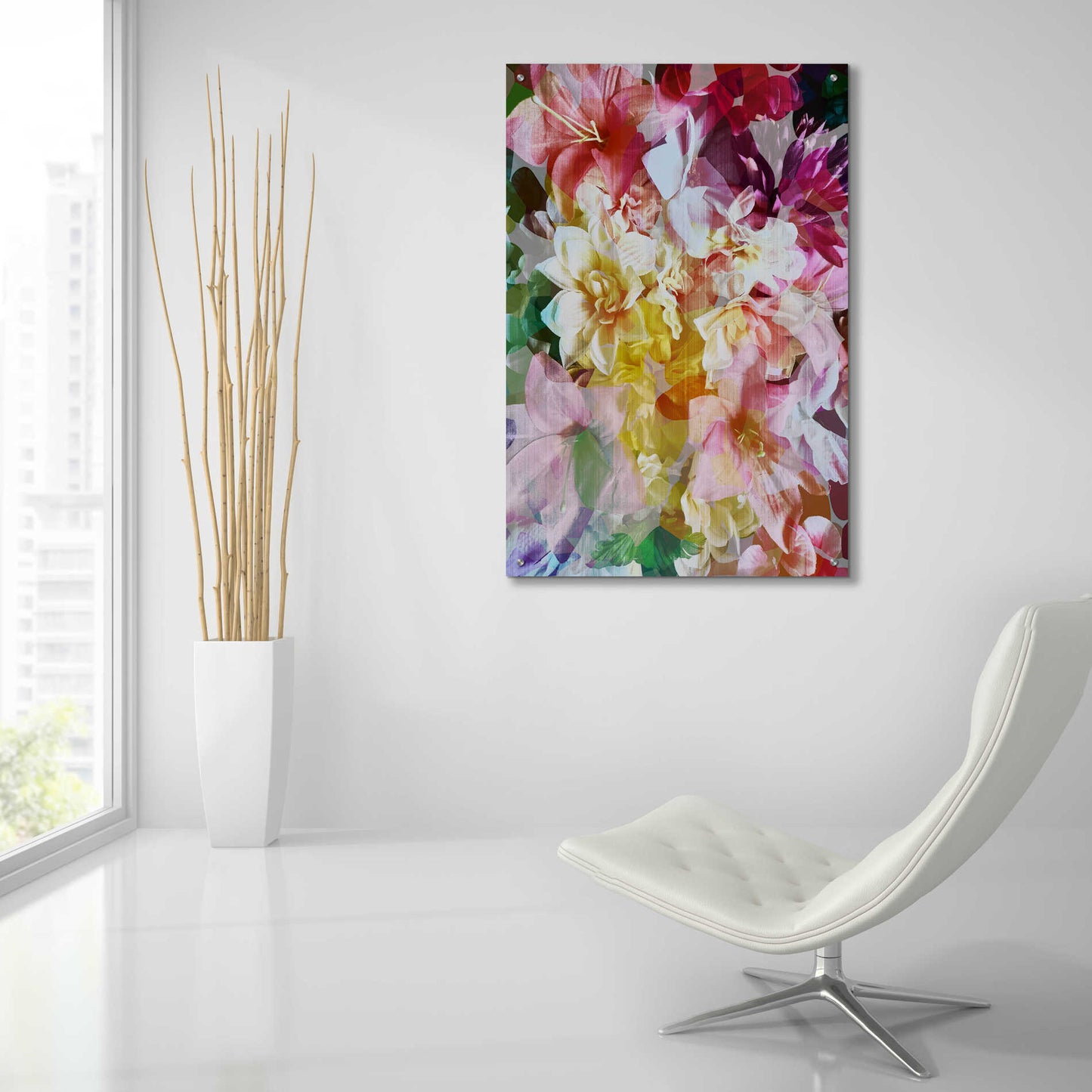 Epic Art 'Bloomin Babes' by Shandra Smith, Acrylic Glass Wall Art,24x36