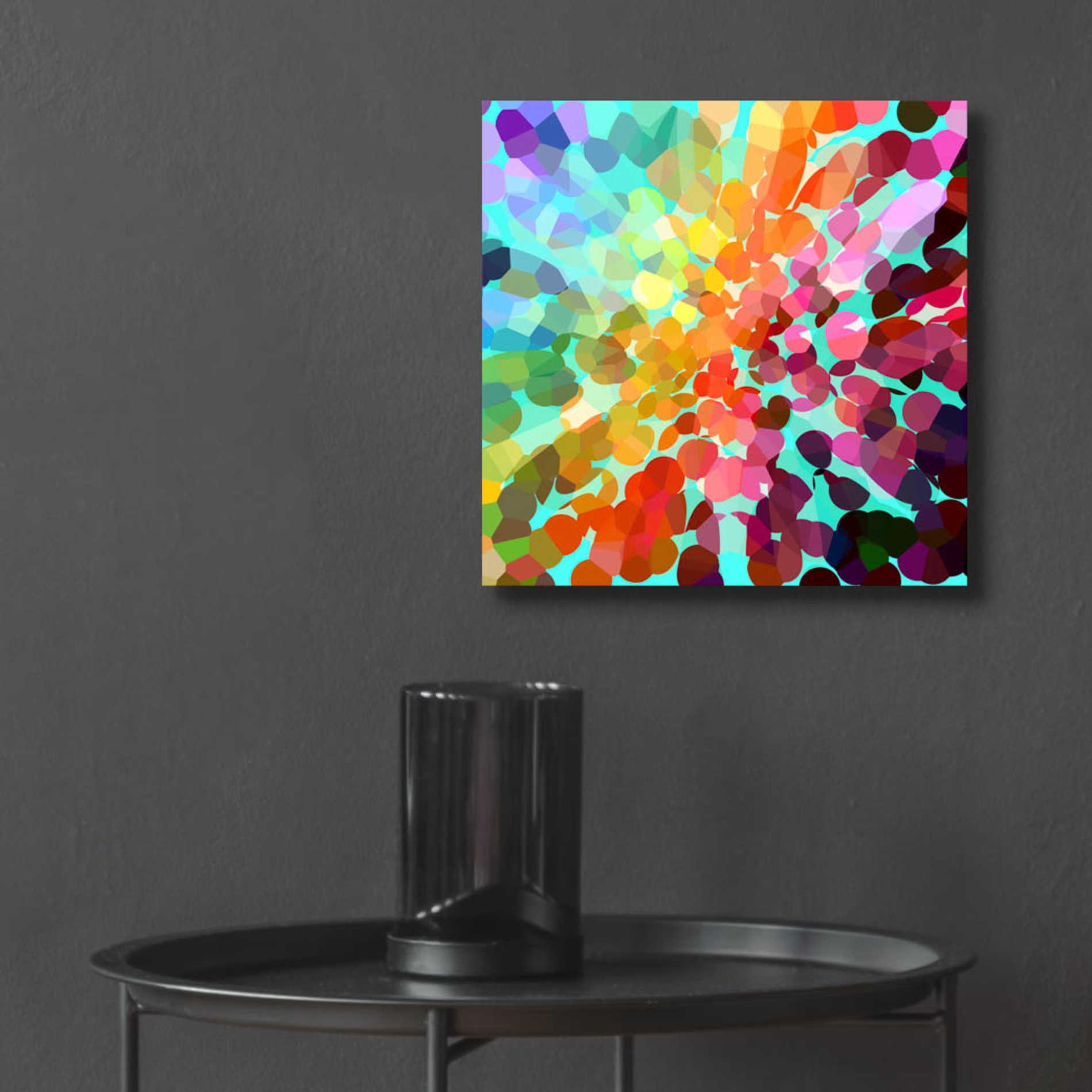 Epic Art 'Connect' by Shandra Smith, Acrylic Glass Wall Art,12x12