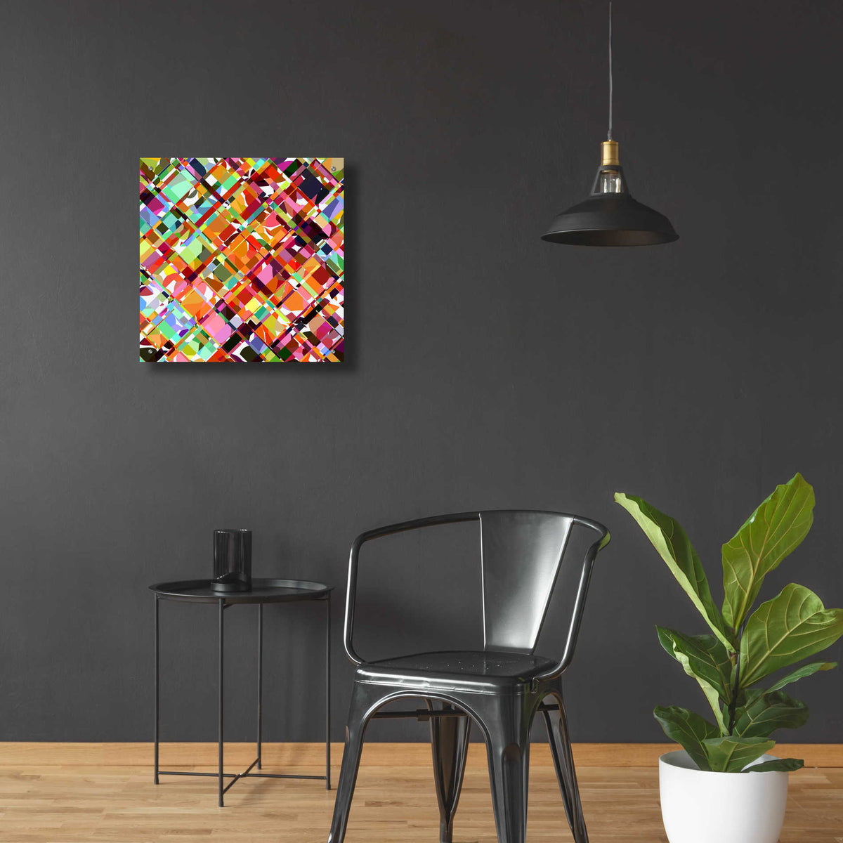 Epic Art 'Give it Time' by Shandra Smith, Acrylic Glass Wall Art,24x24