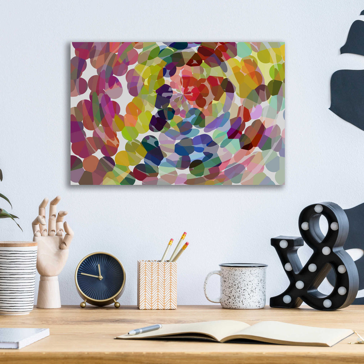 Epic Art 'Meditation' by Shandra Smith, Acrylic Glass Wall Art,16x12