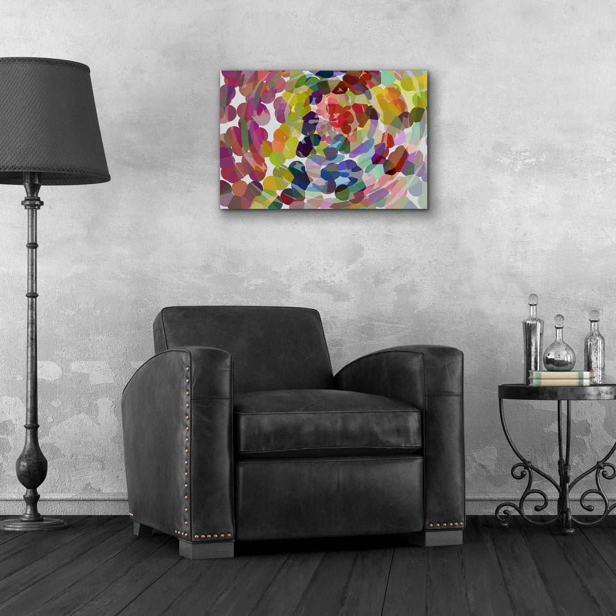 Epic Art 'Meditation' by Shandra Smith, Acrylic Glass Wall Art,24x16