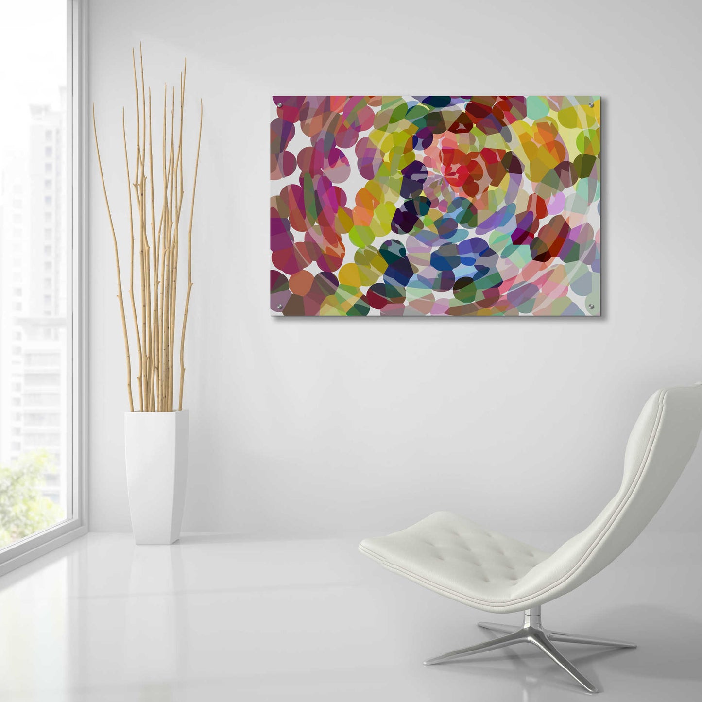 Epic Art 'Meditation' by Shandra Smith, Acrylic Glass Wall Art,36x24