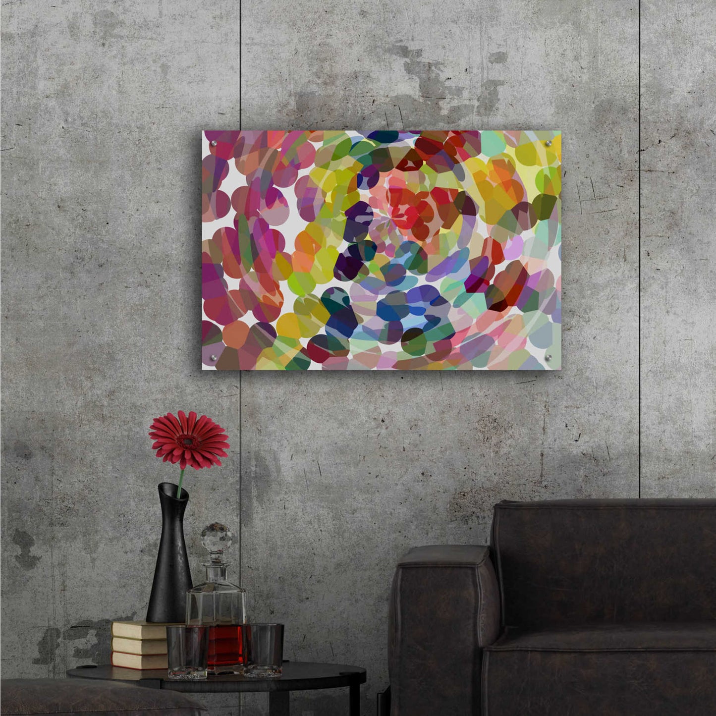 Epic Art 'Meditation' by Shandra Smith, Acrylic Glass Wall Art,36x24