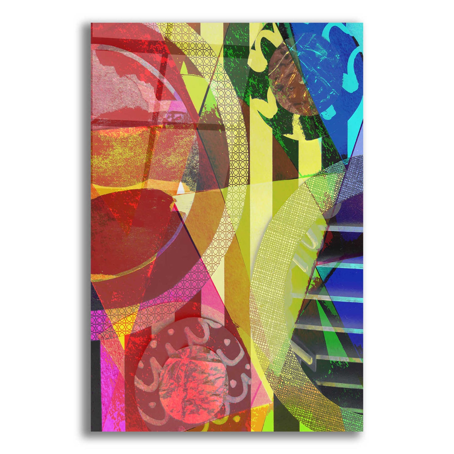 Epic Art 'Perky 1' by Shandra Smith, Acrylic Glass Wall Art,12x16