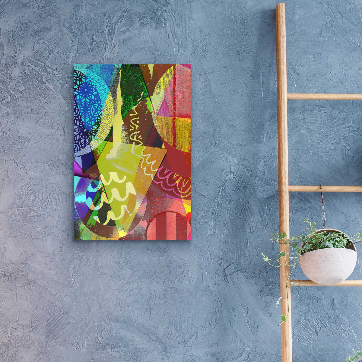Epic Art 'Perky 2' by Shandra Smith, Acrylic Glass Wall Art,16x24