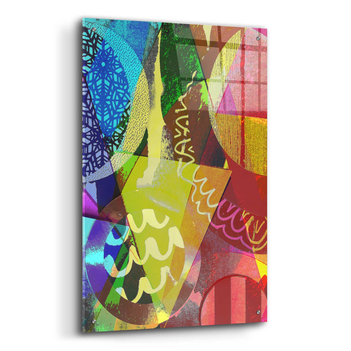 Epic Art 'Perky 2' by Shandra Smith, Acrylic Glass Wall Art,24x36