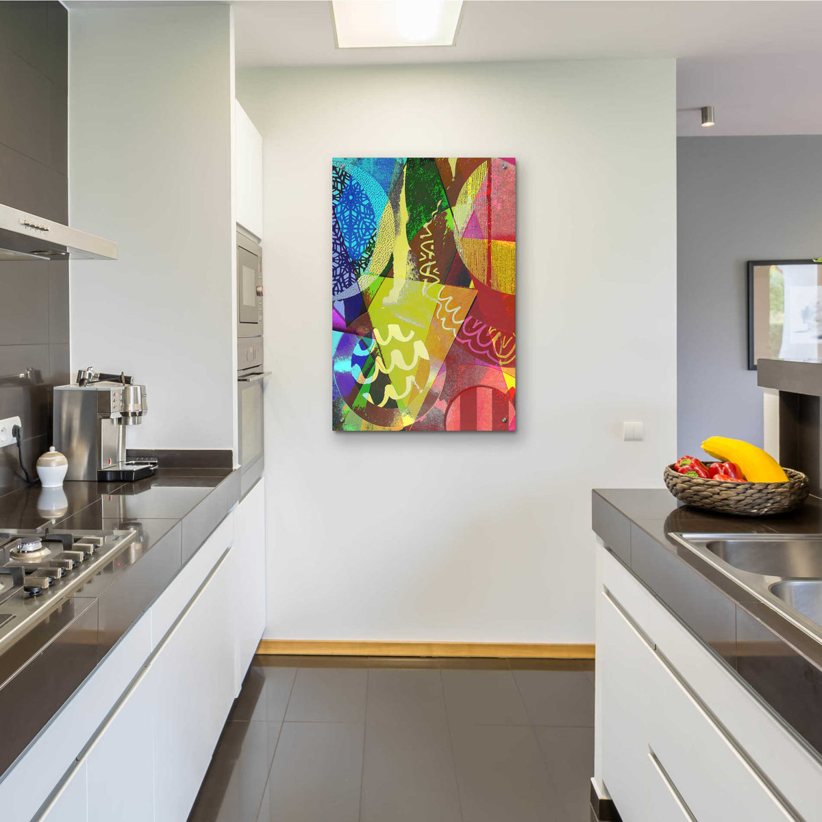 Epic Art 'Perky 2' by Shandra Smith, Acrylic Glass Wall Art,24x36