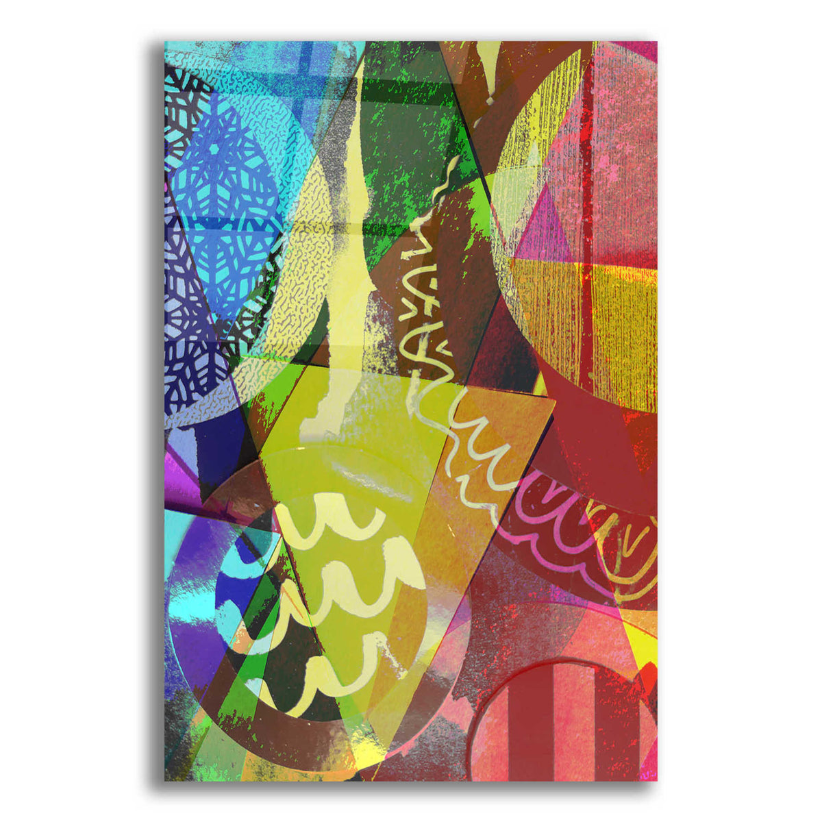 Epic Art 'Perky 2' by Shandra Smith, Acrylic Glass Wall Art,12x16x1.1x0,18x26x1.1x0,26x34x1.74x0,40x54x1.74x0