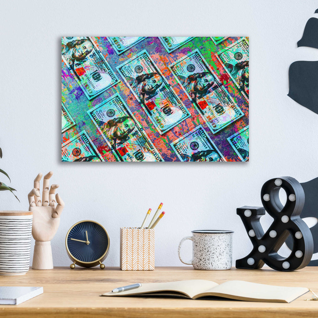 Epic Art 'American Plunder,' Acrylic Glass Wall Art,16x12
