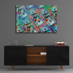 Epic Art 'American Plunder,' Acrylic Glass Wall Art,36x24