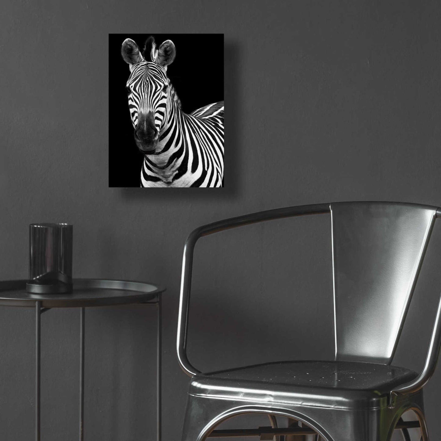 Epic Art 'Zebra II' by Debra Van Swearingen, Acrylic Glass Wall Art,12x16