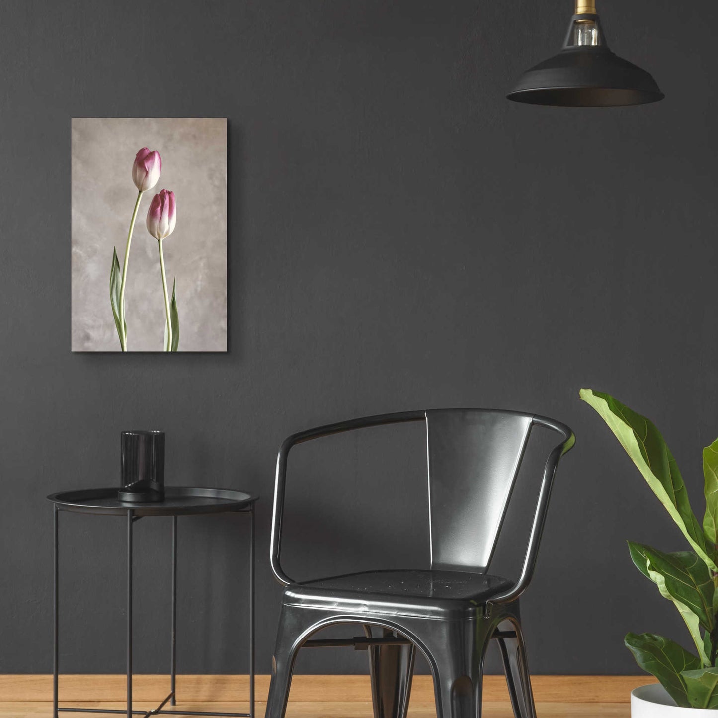 Epic Art 'Fresh Tulips III' by Debra Van Swearingen, Acrylic Glass Wall Art,16x24