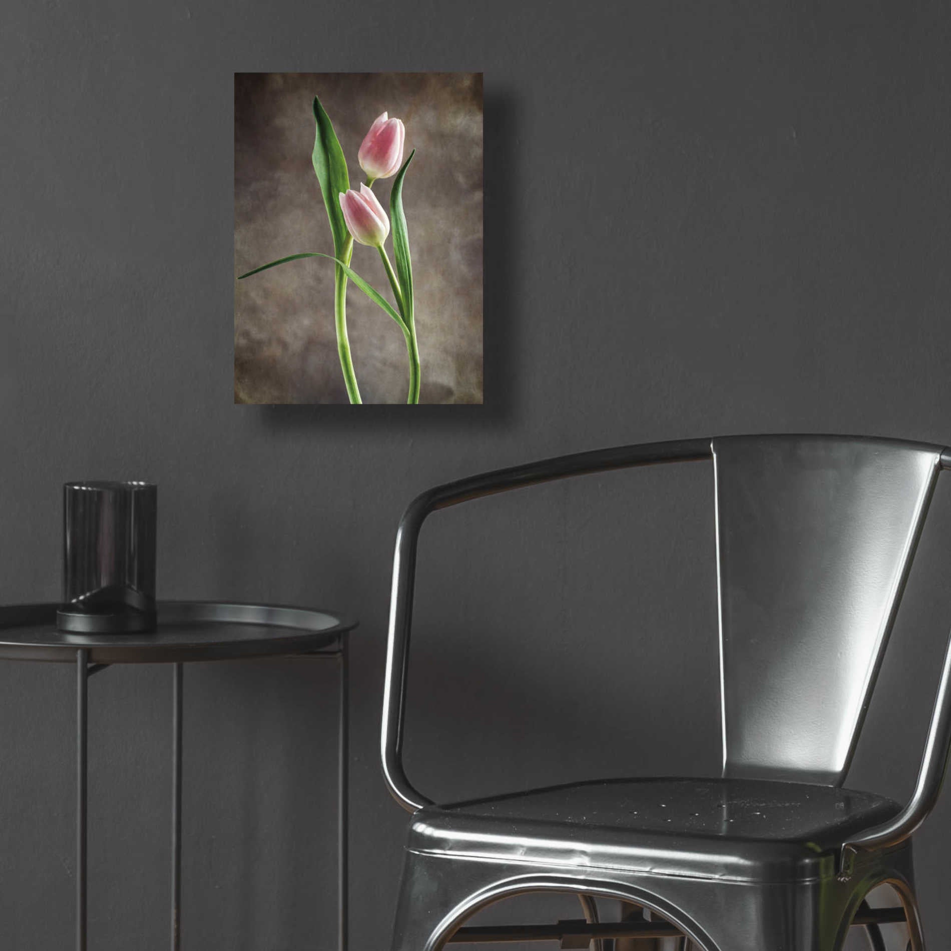 Epic Art 'Spring Tulips VI' by Debra Van Swearingen, Acrylic Glass Wall Art,12x16