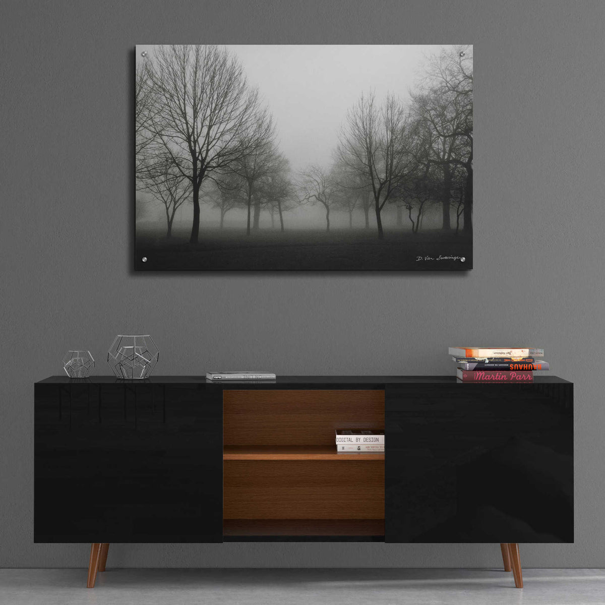 Epic Art 'Morning Mist' by Debra Van Swearingen, Acrylic Glass Wall Art,36x24