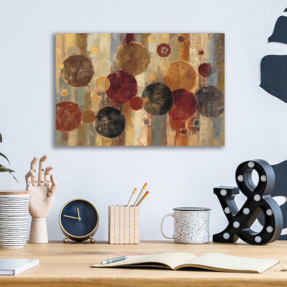 Epic Art 'Pendulum' by Silvia Vassileva, Acrylic Glass Wall Art,16x12
