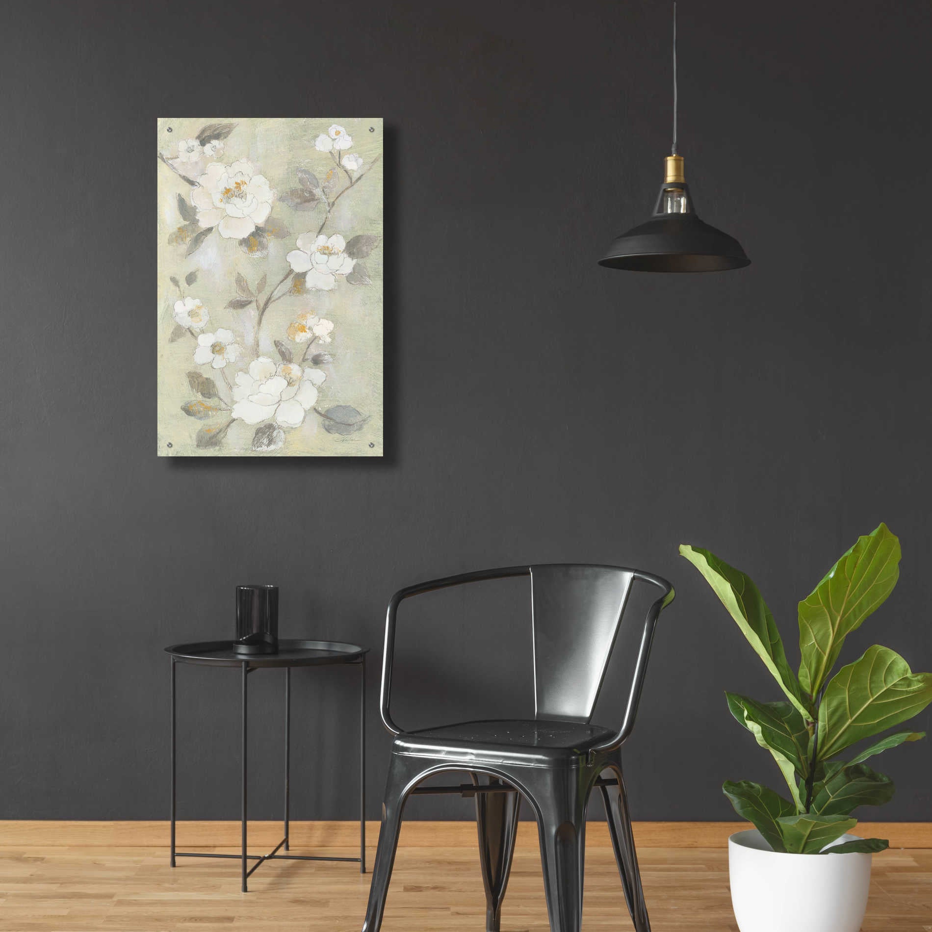 Epic Art 'Romantic Spring Flowers I White' by Silvia Vassileva, Acrylic Glass Wall Art,24x36