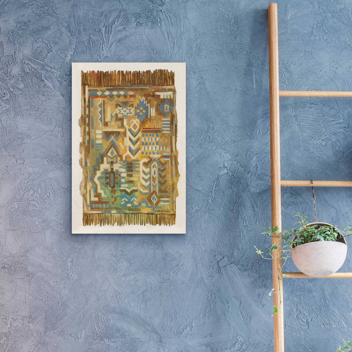 Epic Art 'Global Fragments I' by Silvia Vassileva, Acrylic Glass Wall Art,16x24