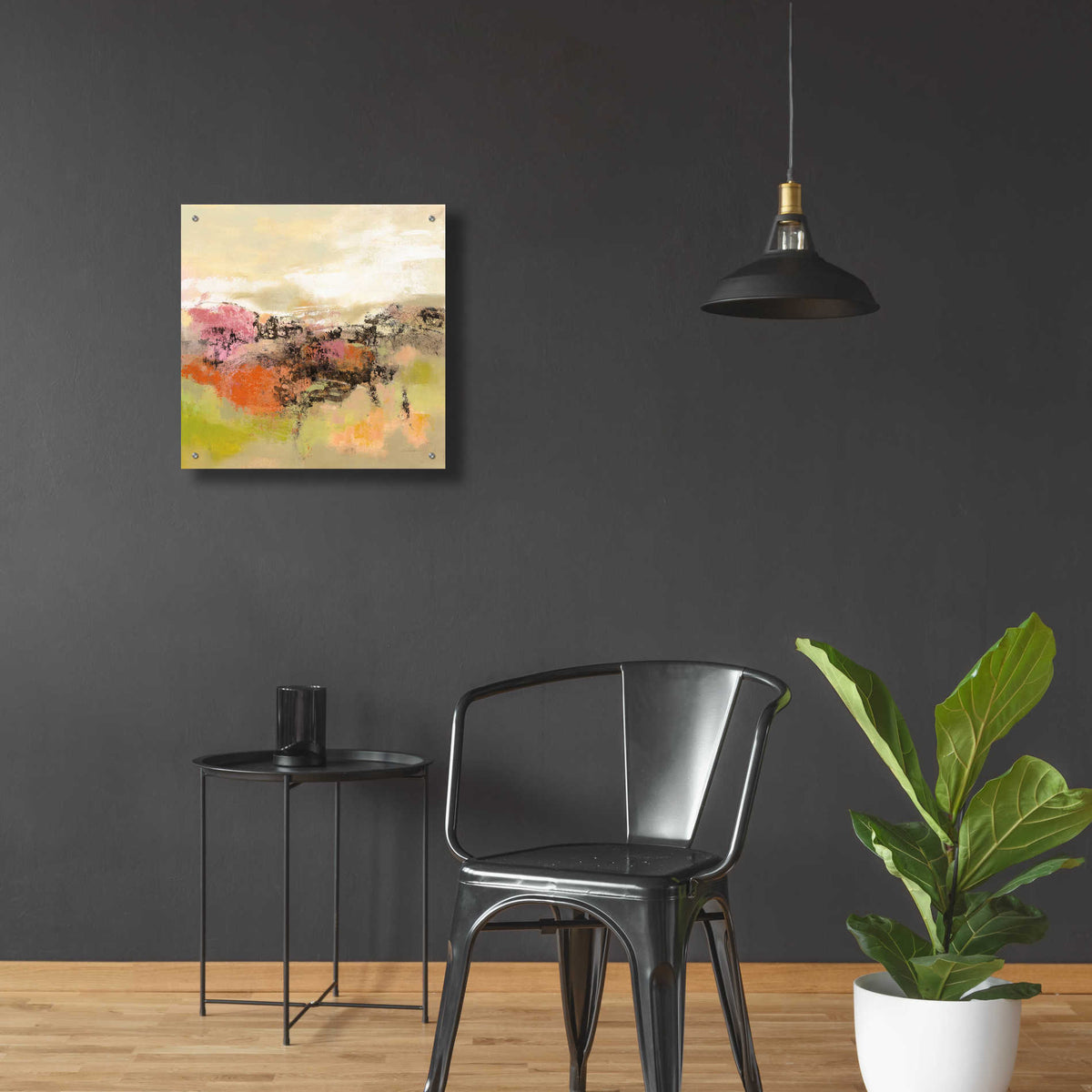Epic Art 'Midsummer Meadow Path' by Silvia Vassileva, Acrylic Glass Wall Art,24x24