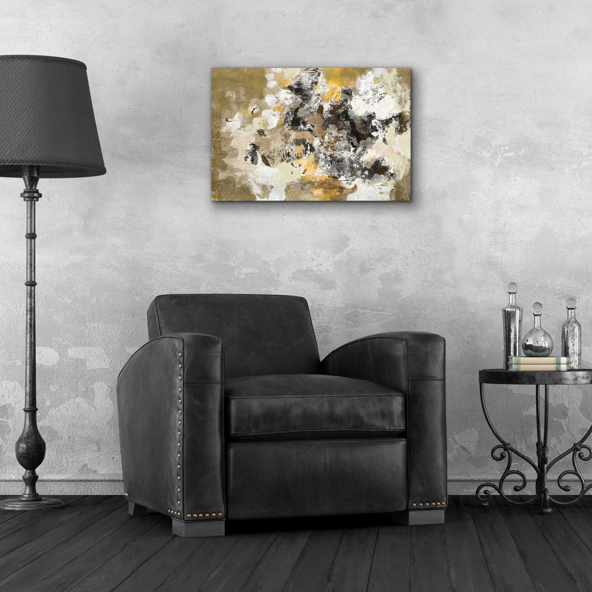 Epic Art 'Leaves on the Asphalt' by Silvia Vassileva, Acrylic Glass Wall Art,24x16