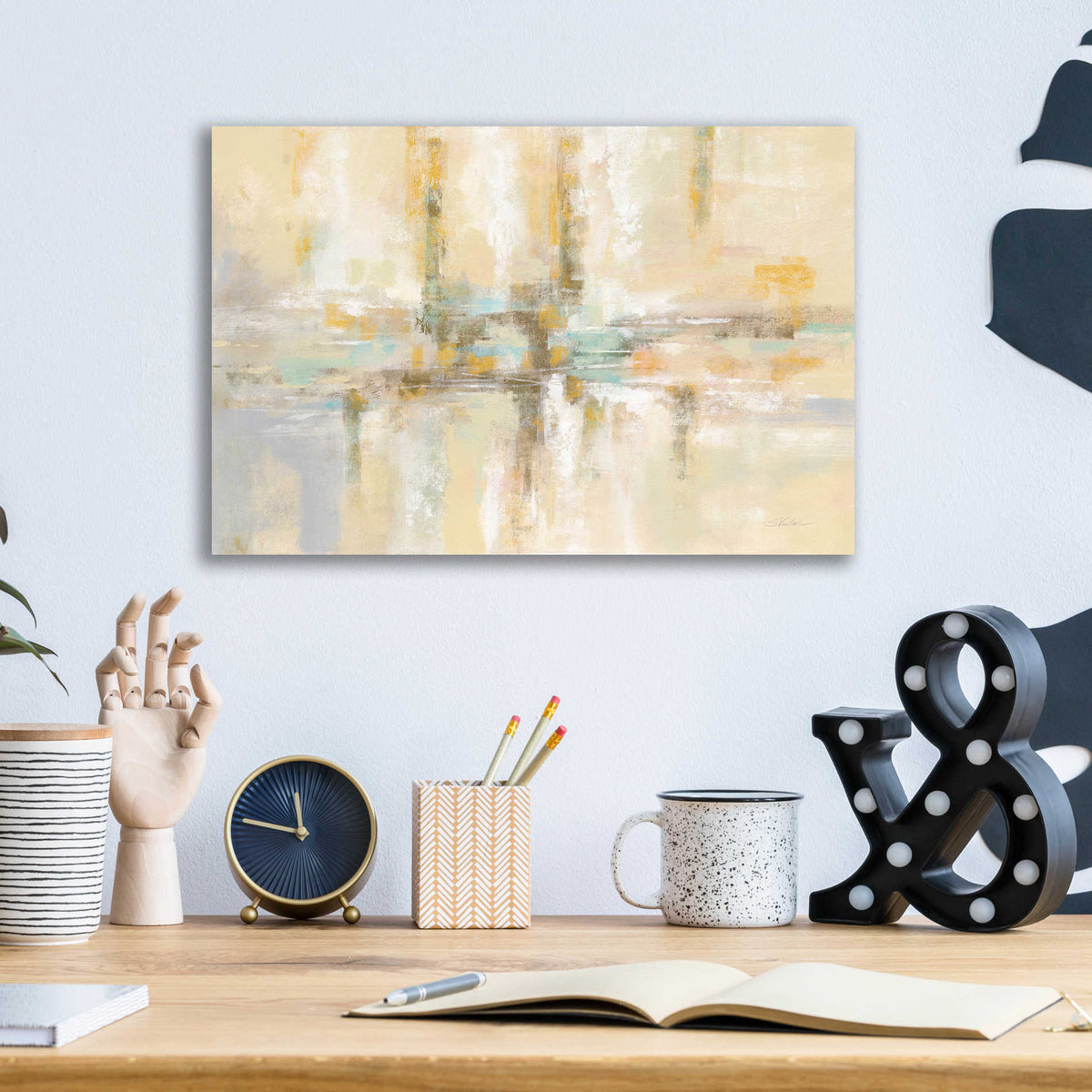 Epic Art 'Winter Fjord' by Silvia Vassileva, Acrylic Glass Wall Art,16x12