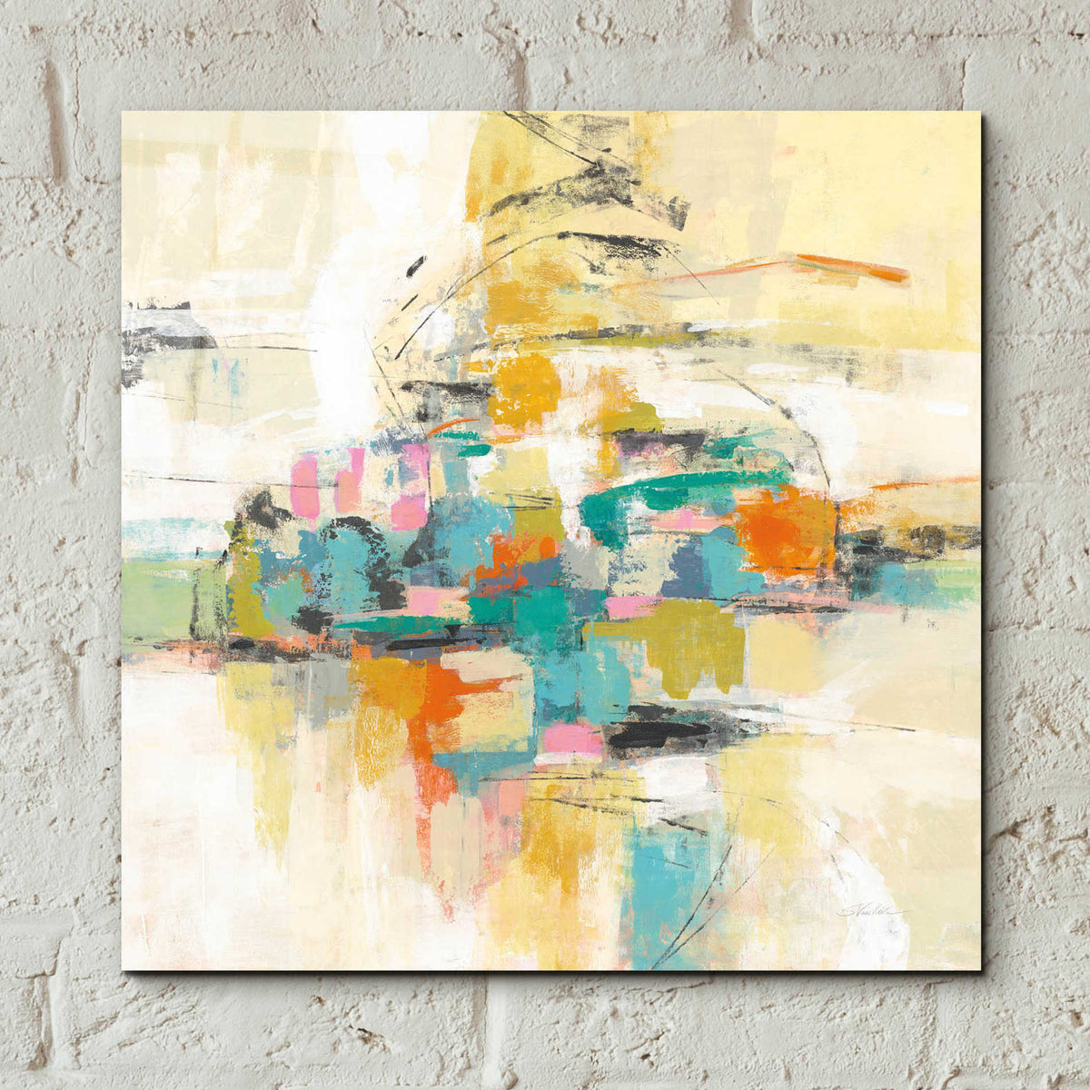 Epic Art 'Silk Road Journey' by Silvia Vassileva, Acrylic Glass Wall Art,12x12