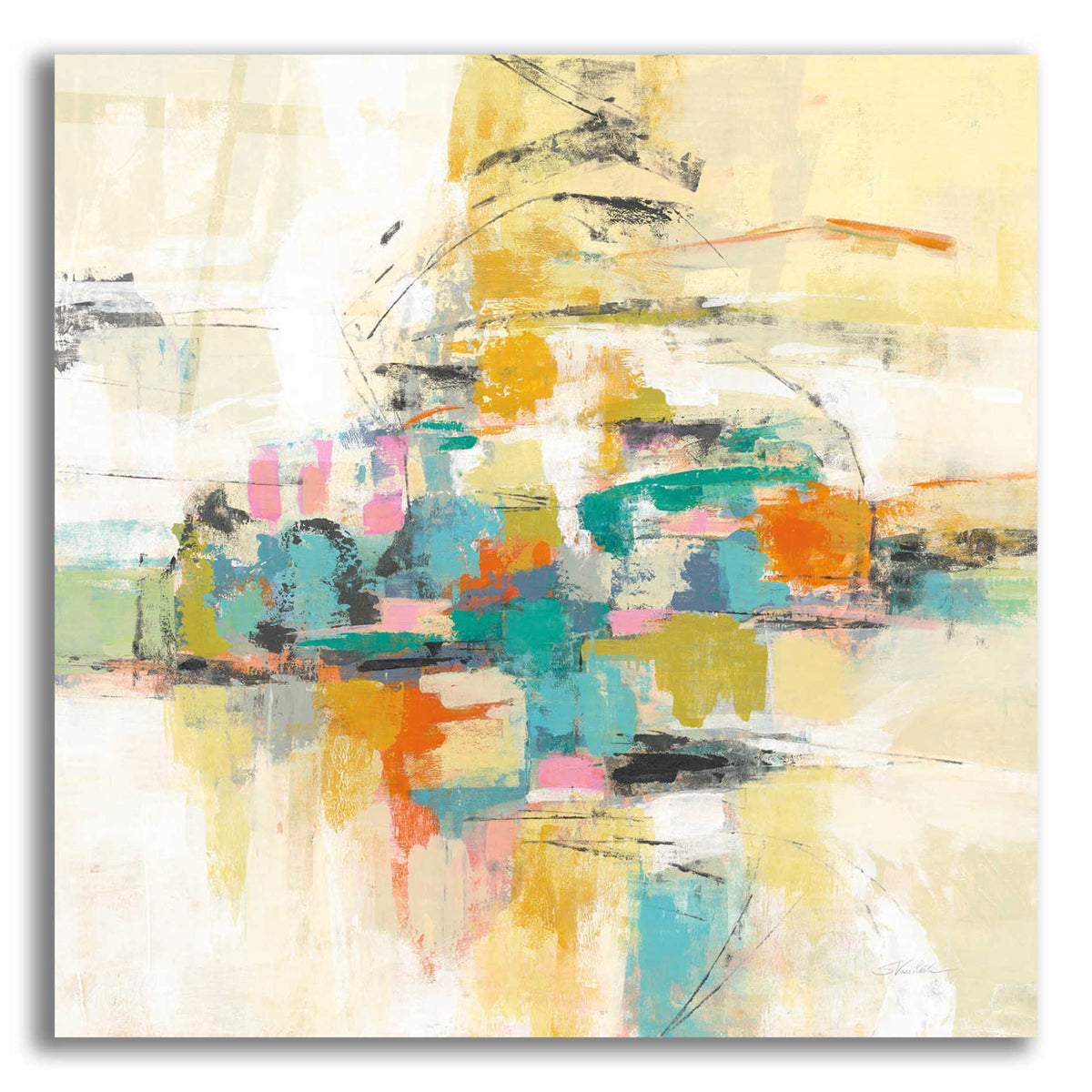 Epic Art 'Silk Road Journey' by Silvia Vassileva, Acrylic Glass Wall Art