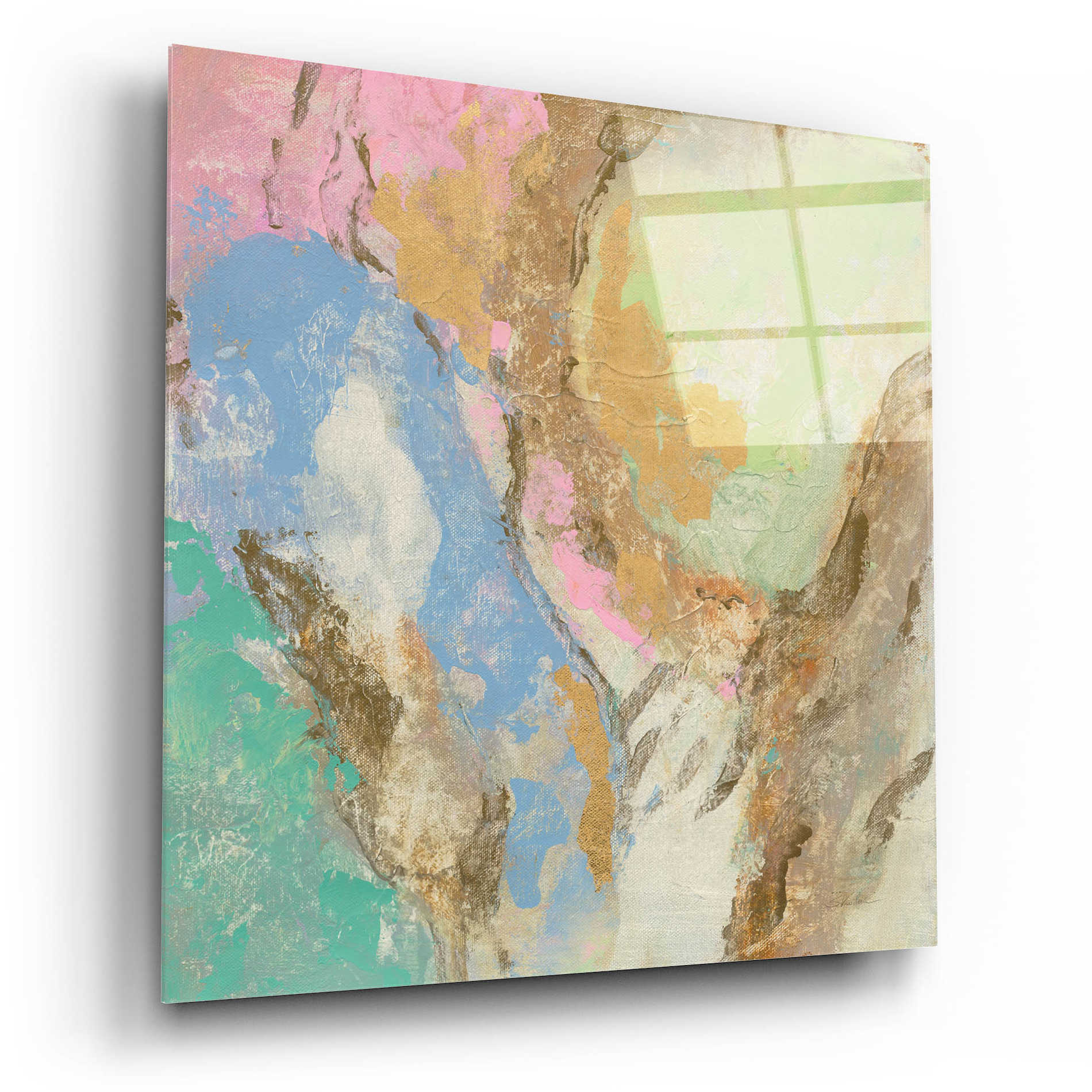 Epic Art 'Retro Jewel Tones II' by Silvia Vassileva, Acrylic Glass Wall Art,12x12