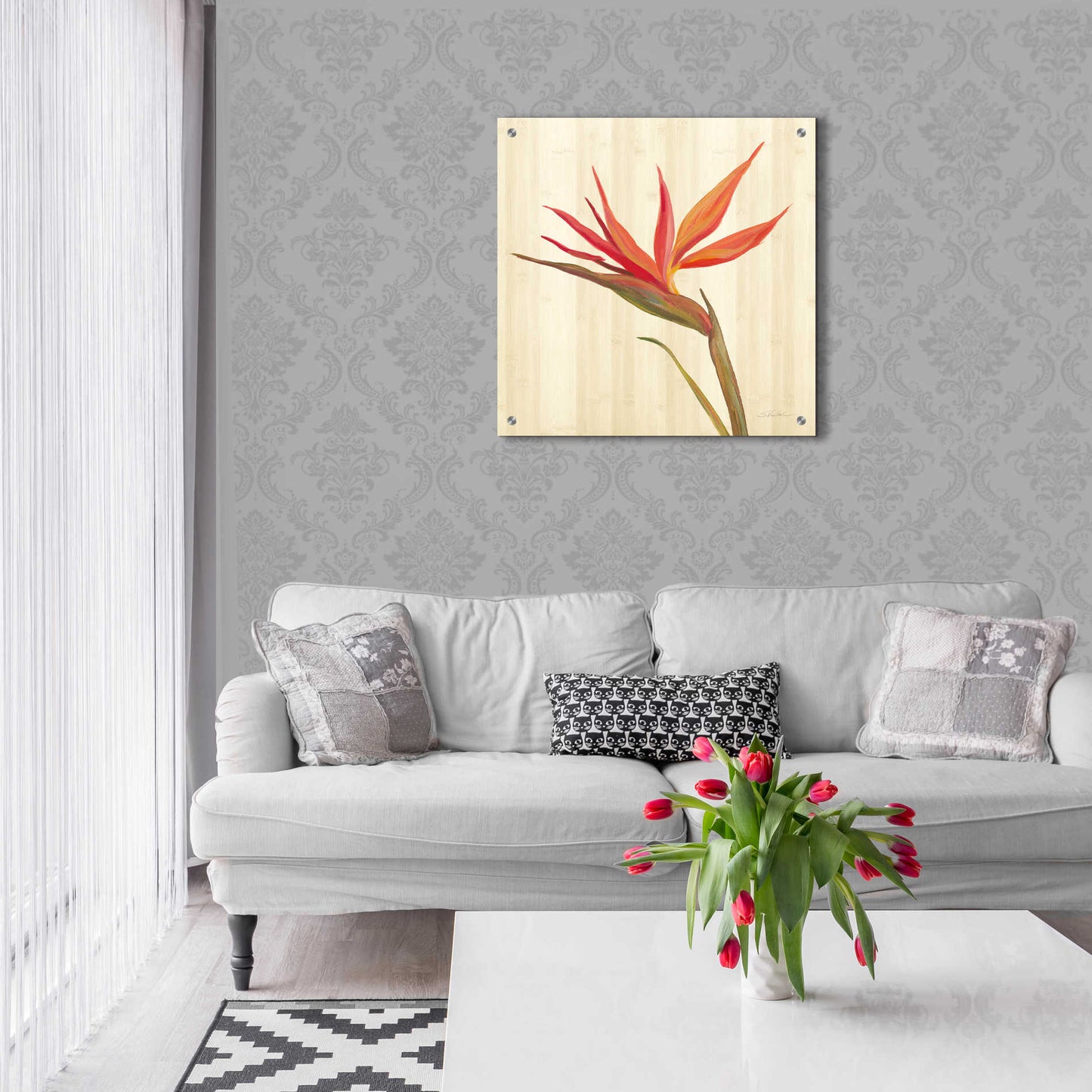 Epic Art 'Tropical Garden IV' by Silvia Vassileva, Acrylic Glass Wall Art,24x24