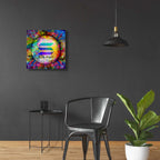 Epic Art 'SOL Solana Crypto,' Acrylic Glass Wall Art,24x24