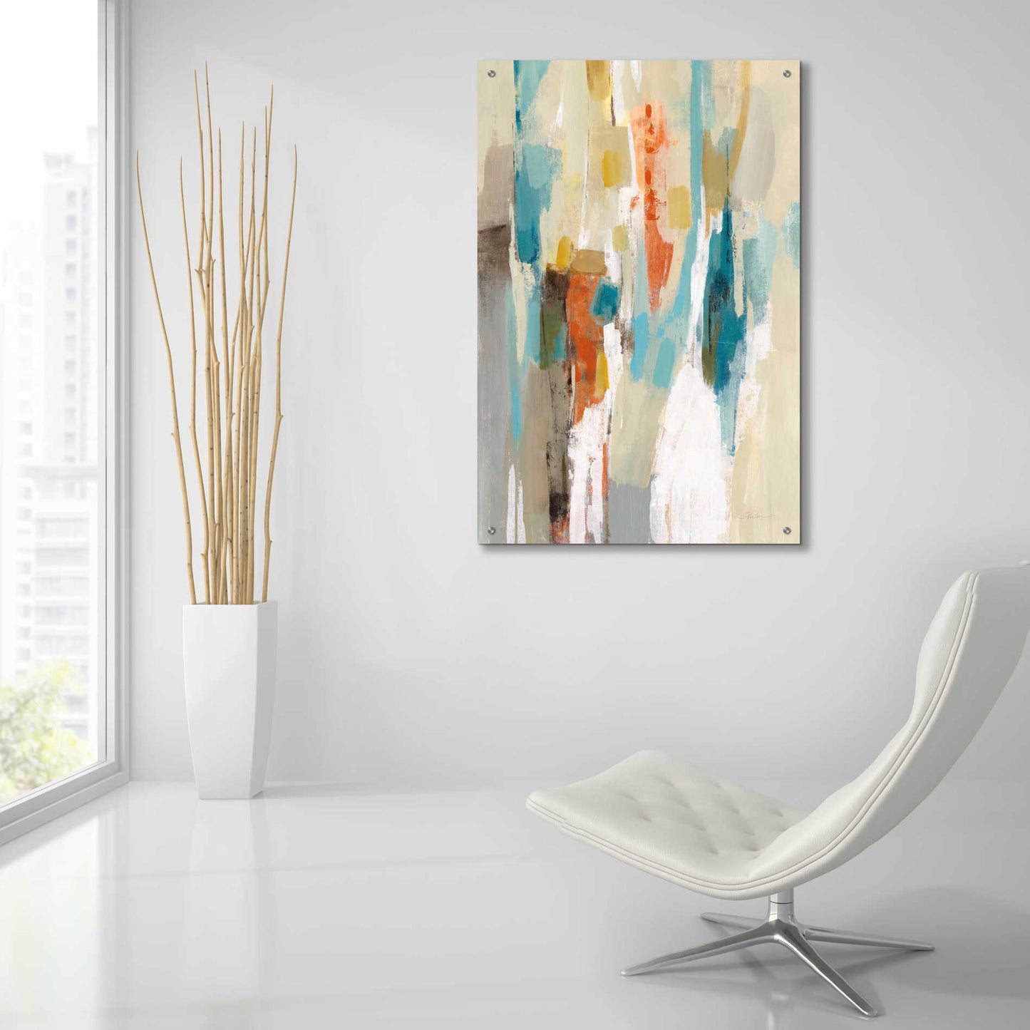 Epic Art 'Steps on Sand II' by Silvia Vassileva, Acrylic Glass Wall Art,24x36