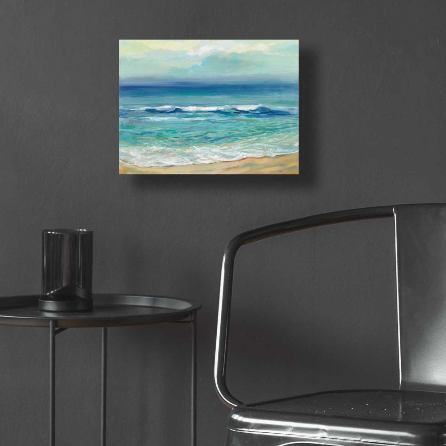 Epic Art 'Seaside Sunrise' by Silvia Vassileva, Acrylic Glass Wall Art,16x12