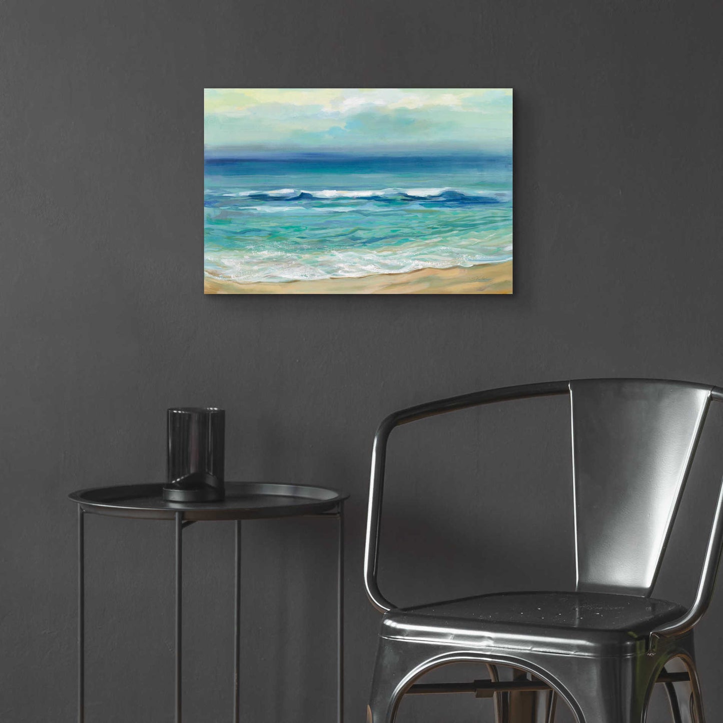 Epic Art 'Seaside Sunrise' by Silvia Vassileva, Acrylic Glass Wall Art,24x16