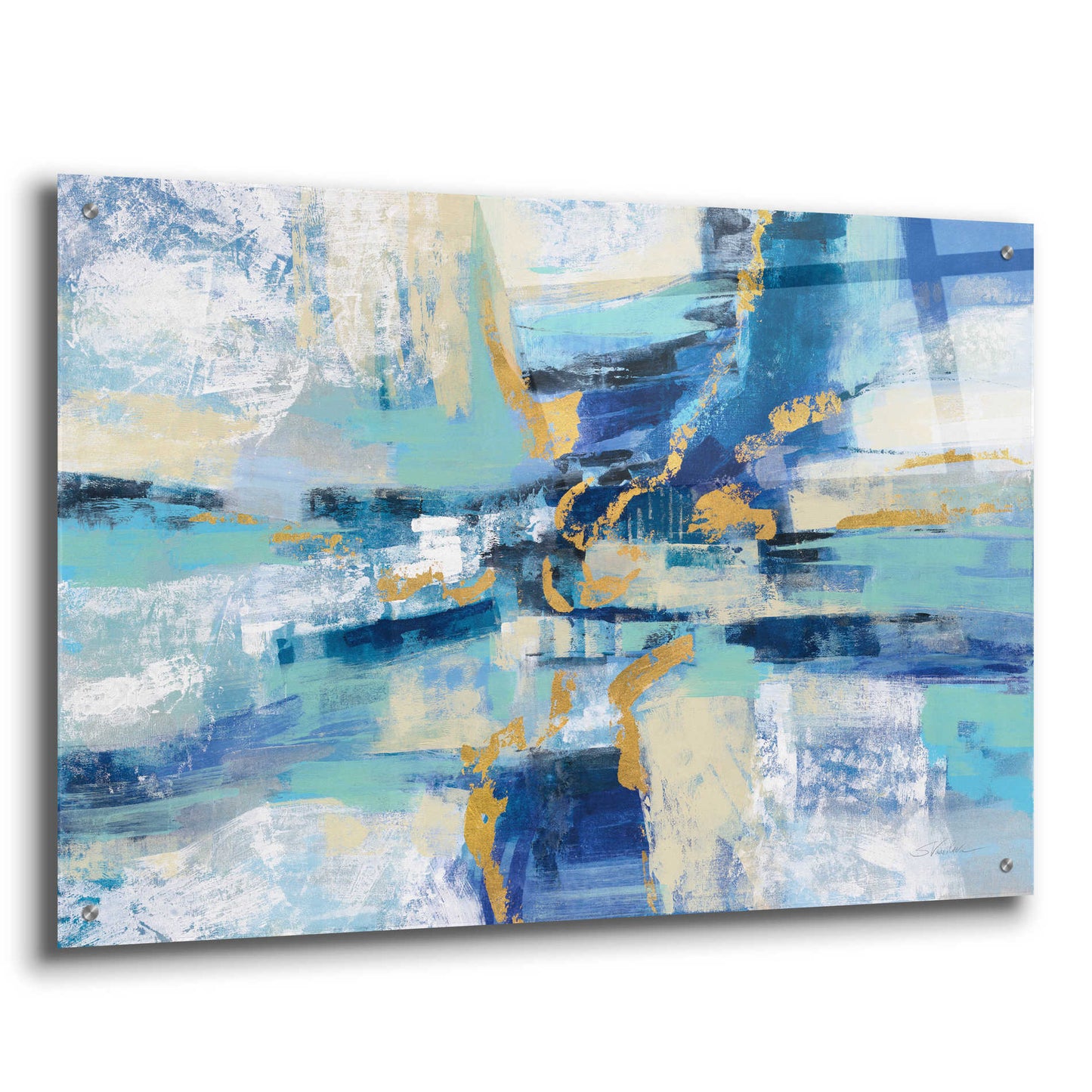 Epic Art 'Wave Breaker' by Silvia Vassileva, Acrylic Glass Wall Art,36x24