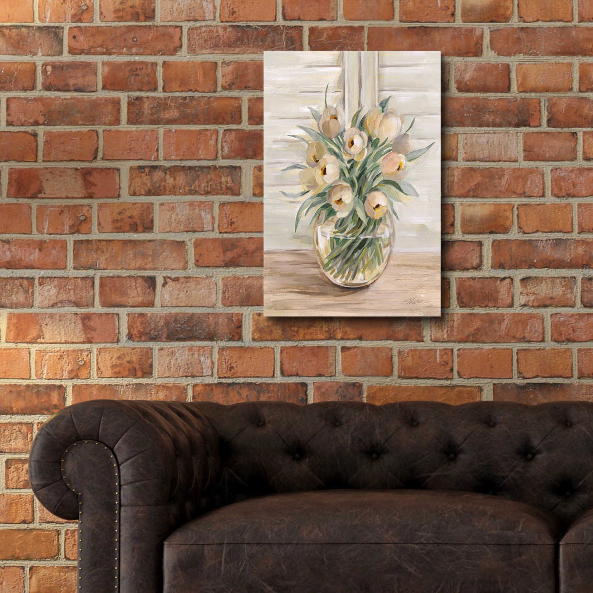 Epic Art 'Blush Floral Bouquet' by Silvia Vassileva, Acrylic Glass Wall Art,16x24